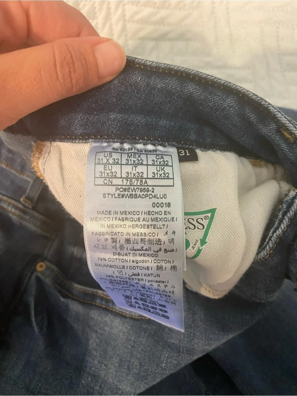 GUESS Women’s Palazzo High Faye Flare Jeans
